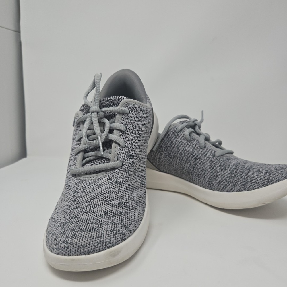 Kizik Madrid Eco Knit Pebble Grey Casual HandsFree  Sneakers Mens‎ 6W Womens 7.5